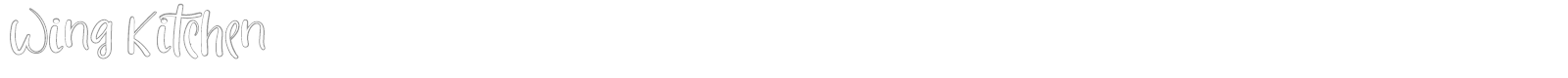 Wing Kitchen font preview